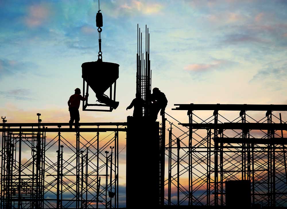 Construction site Silhouette | Government Services | A James Global